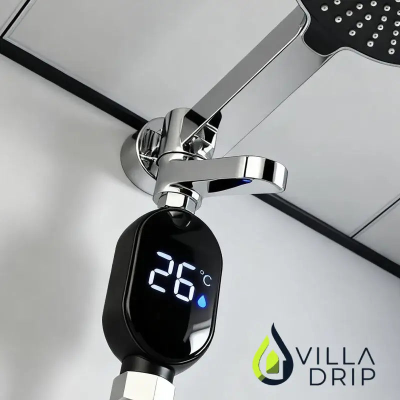 Faucet Intelligent LED Shower Temperature Digital Display