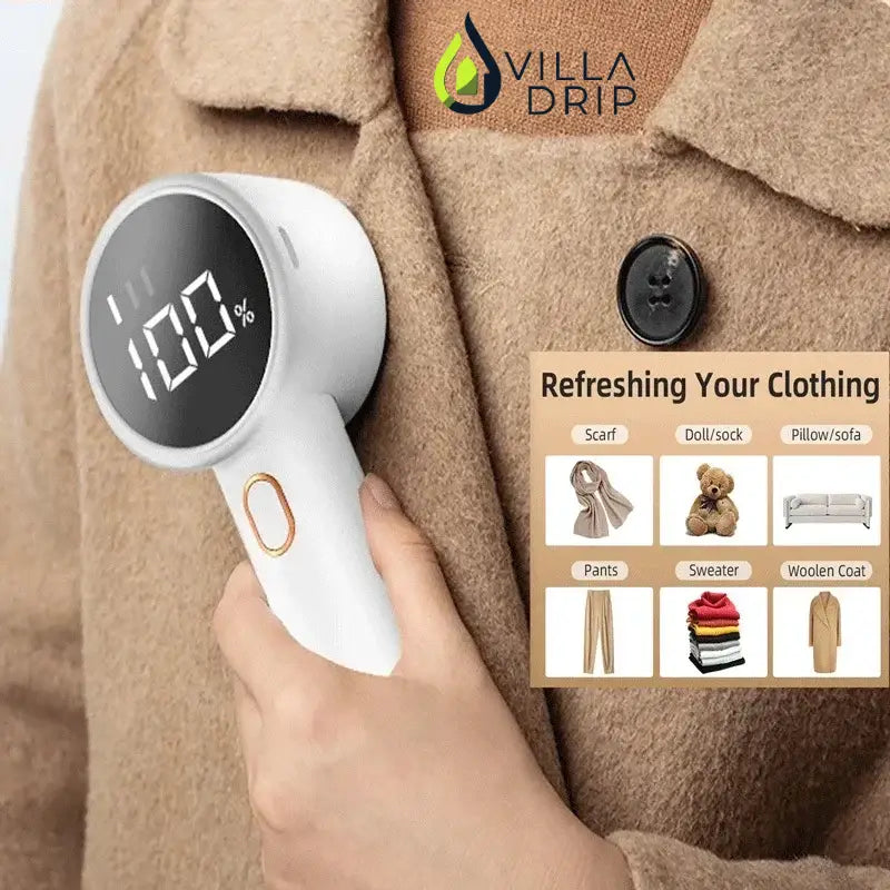 Rechargeable Fabric Shaver - 6 Blade Pro