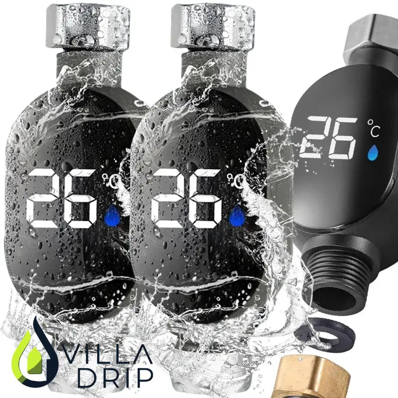Faucet Intelligent LED Shower Temperature Digital Display