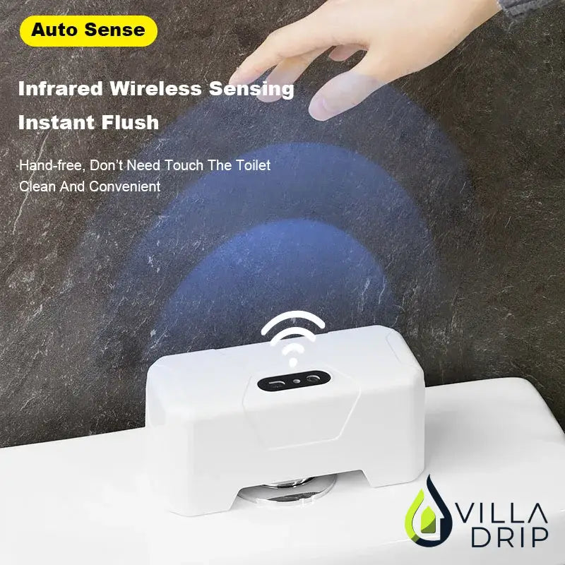 Smart Sensor Toilet Flush Button - Contactless Infrared