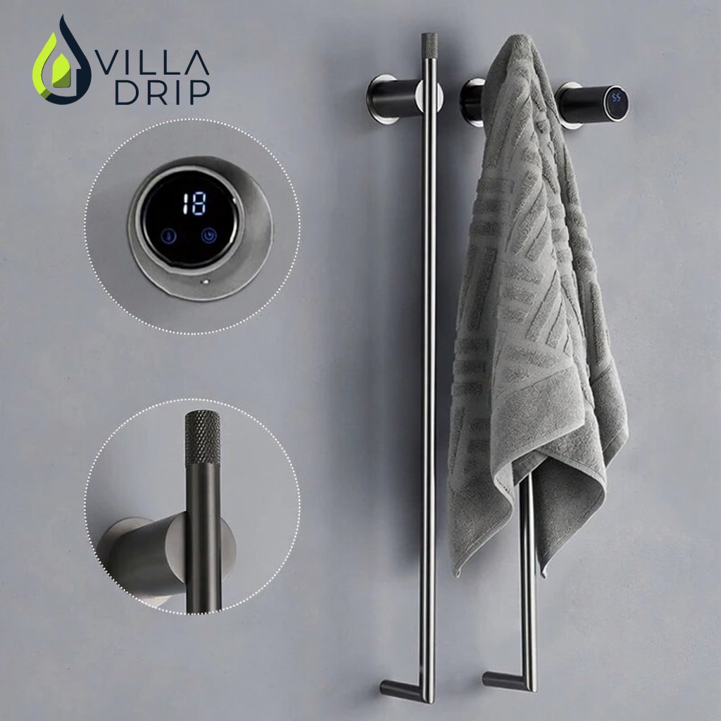 OXG Wall Mount Smart Electric Towel Rack Heated